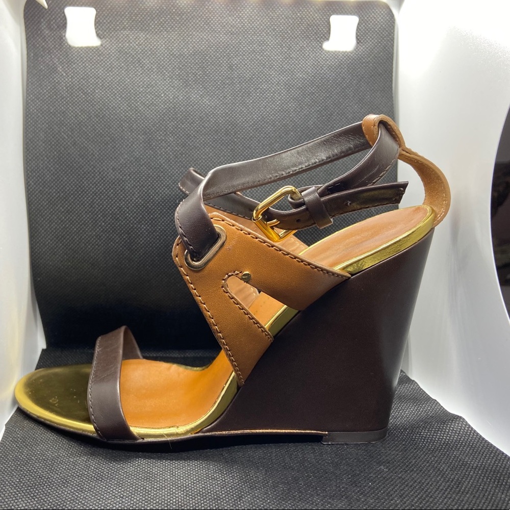 Giuseppe Zanotti Gold Wedge - Picture 12 of 16